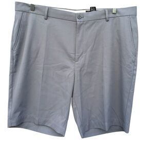 Men’s Greg Norman Gray Golf Shorts